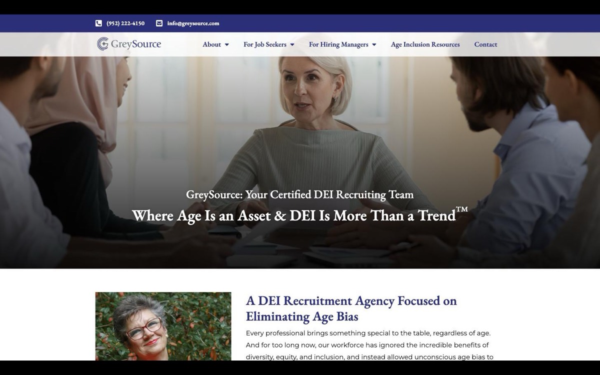 GreySource homepage